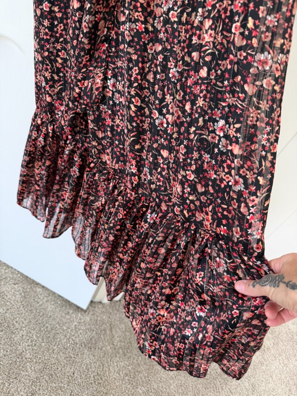 Vince Camuto "Mystical Mist" Mid-Length Dress - New With Tags - Picture 6 of 11